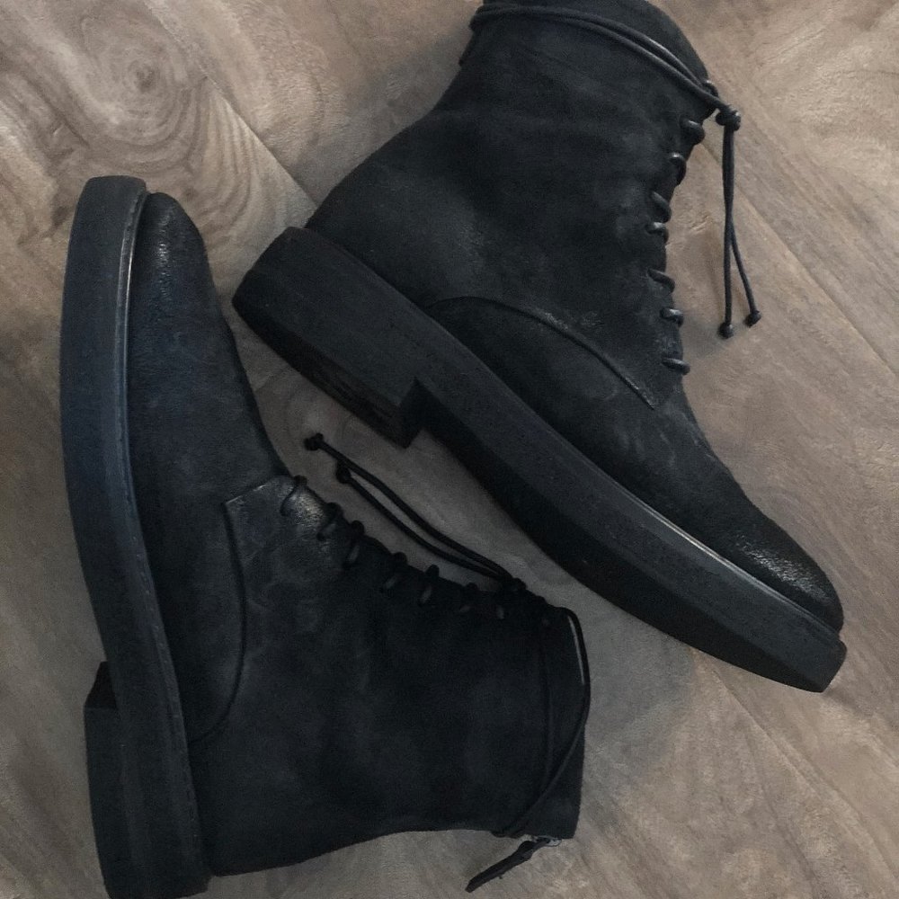Marsèll Zucca Parrucca Black Combat Boot - Picture 5 of 9